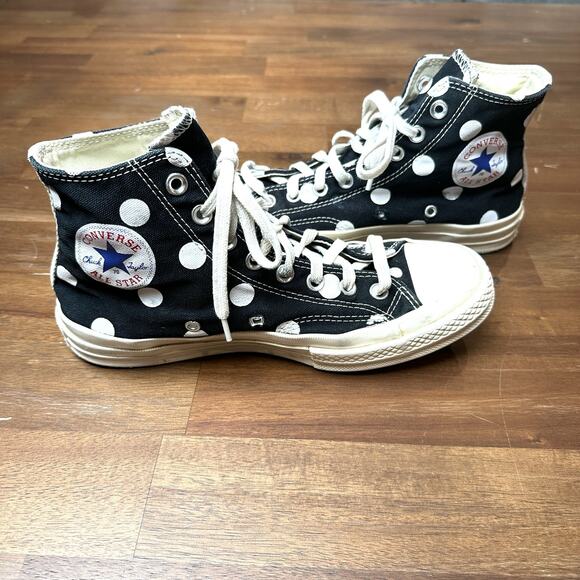 Converse Chuck Taylor All Star Shoe Mens 7 W 9 Polka Dot Comme des Garçons PLAY main image 9